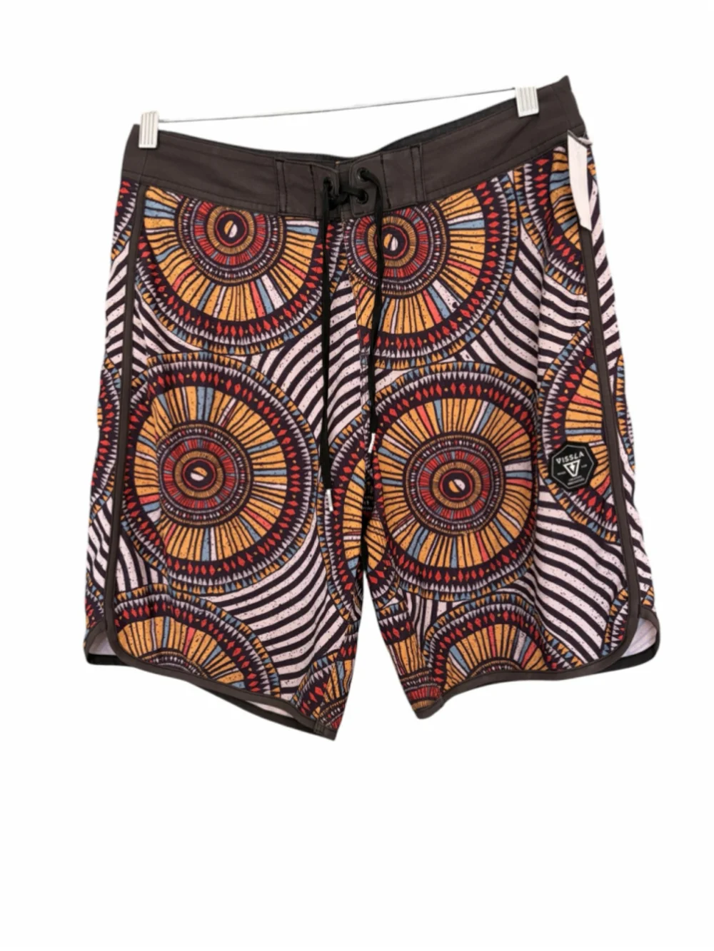Vissla Skeleton Coast 18.5” Boardshorts Men’s 30‎ Phantom Surf Swim Trunks NWT